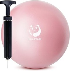 pelotas de pilates en colores neutros para casa
