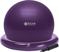 Guía para utilizar una pelota de pilates con base antideslizante