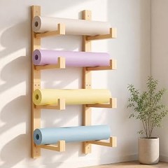 Problemas frecuentes al usar un soporte de madera para esterillas de yoga