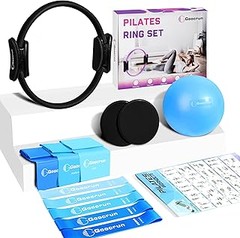 Comparativa de los mejores aros de pilates para espacios pequeños