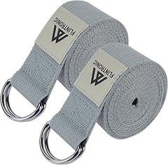 correas de yoga con hebilla metálica