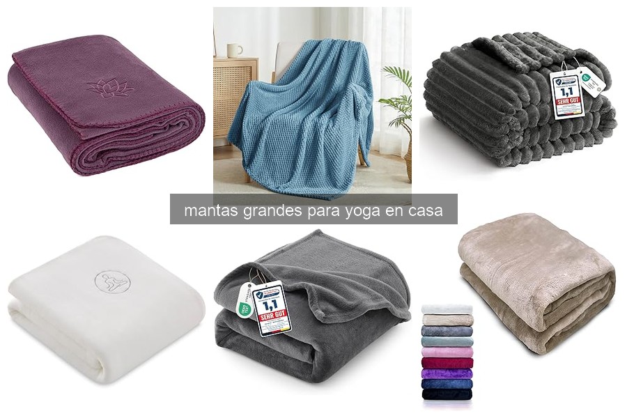 Características esenciales de una manta grande para yoga