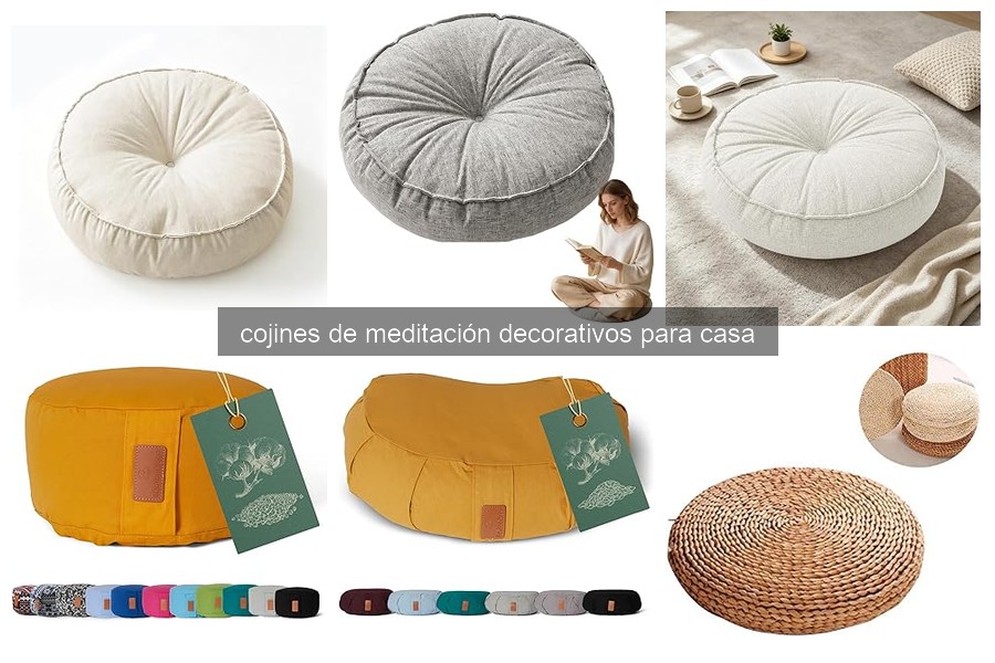Cojines de meditación decorativos: ¿qué son y características?