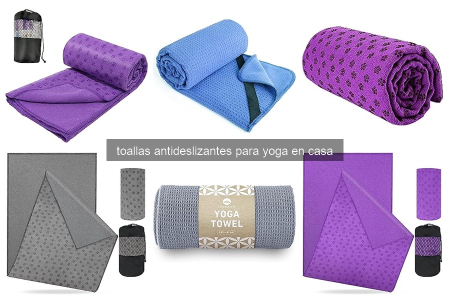 Cómo cuidar toallas antideslizantes para yoga en casa