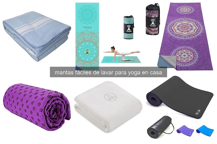 Cómo cuidar y mantener mantas de yoga fáciles de lavar