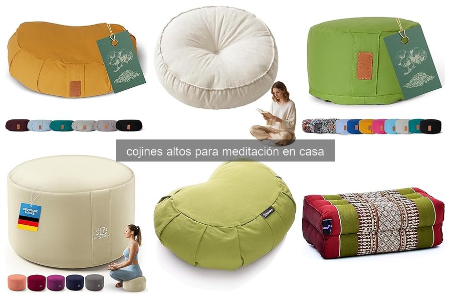 Cómo elegir el cojín alto de meditación perfecto para ti