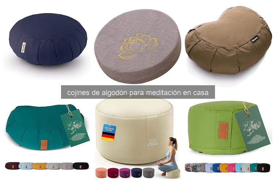 Cómo elegir el cojín de algodón adecuado para meditar