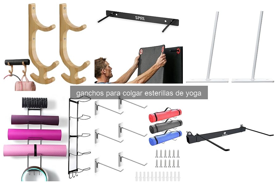 Cómo elegir ganchos para colgar esterillas de yoga según tu espacio