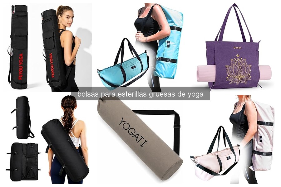 Cómo elegir la bolsa perfecta para esterillas gruesas de yoga