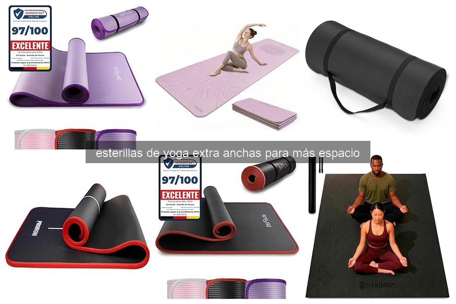 Cómo elegir la esterilla de yoga extra ancha adecuada