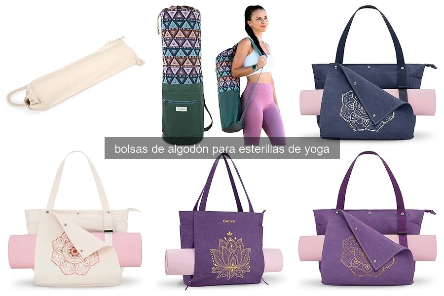 Cómo elegir la mejor bolsa de algodón para esterillas de yoga