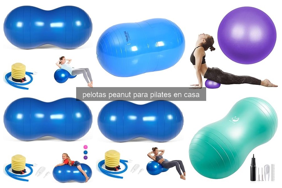 Cómo elegir la mejor pelota peanut para pilates en casa