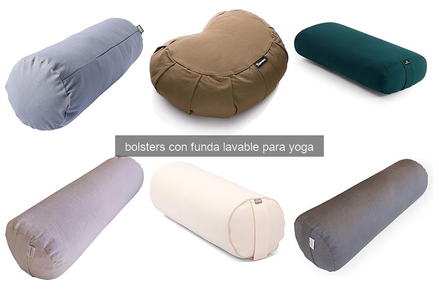 Cómo lavar y cuidar tu bolster de yoga con funda lavable