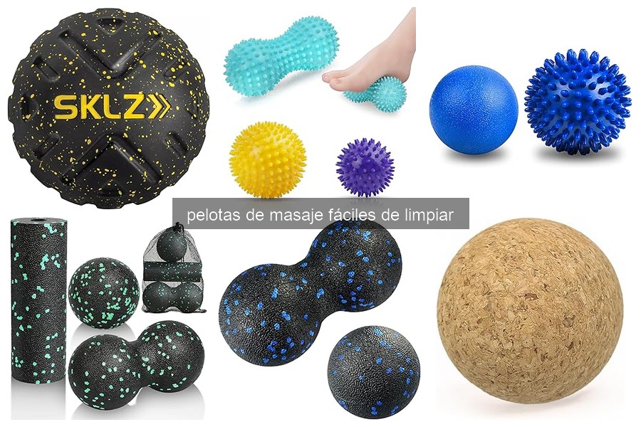 Cómo limpiar correctamente tu pelota de masaje