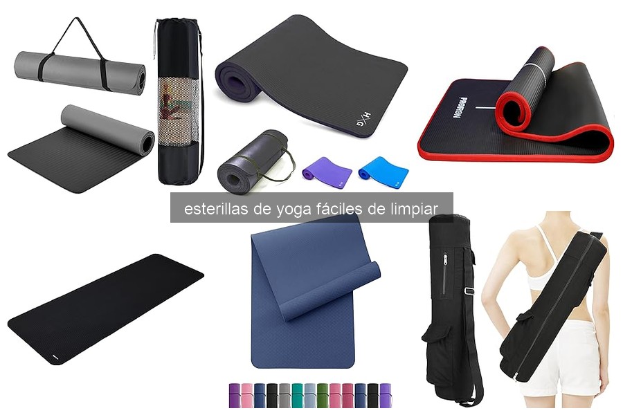 Cómo limpiar una esterilla de yoga fácil de mantener