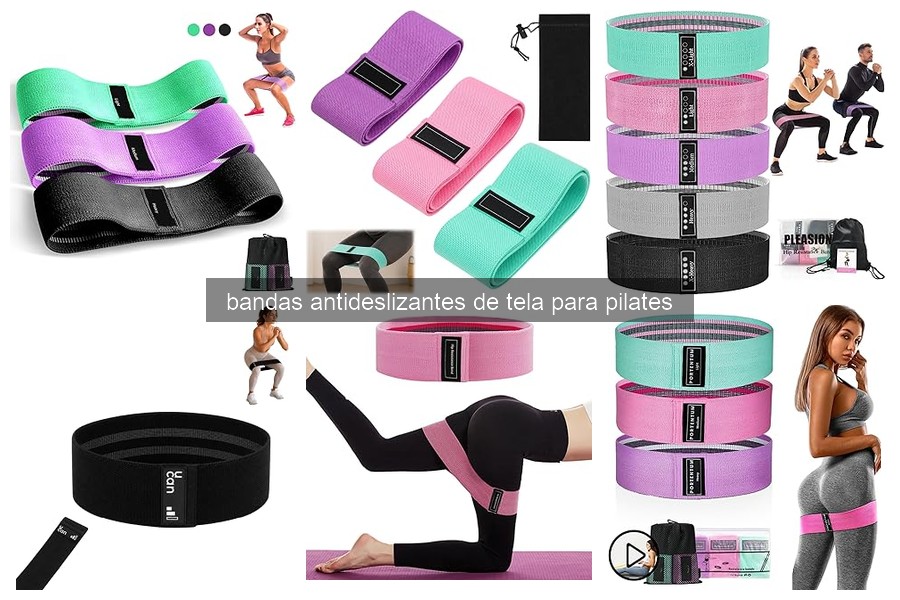 Cómo usar bandas antideslizantes de tela en pilates
