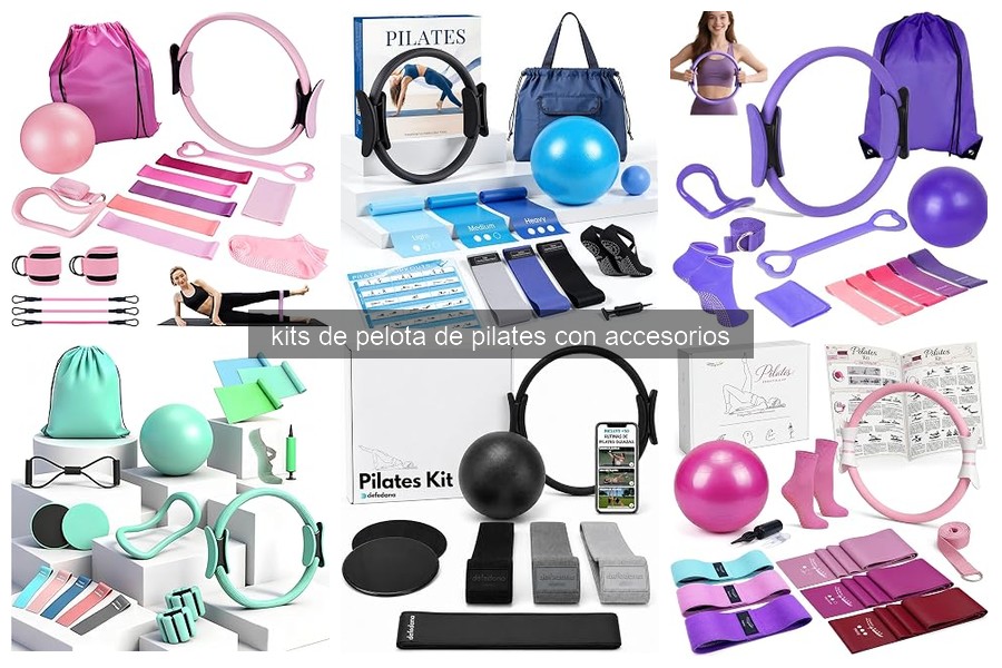Cómo usar correctamente un kit de pelota de pilates