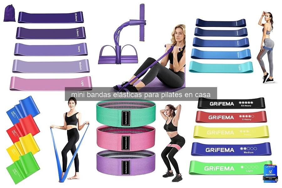 Cómo usar mini bandas elásticas para Pilates en casa