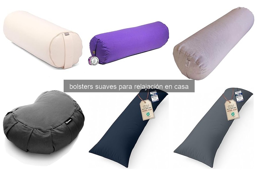 Cómo usar un bolster suave para relajación en casa
