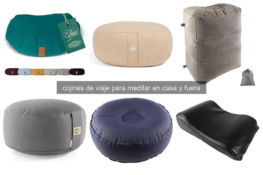 Cómo usar un cojín de viaje para meditar correctamente