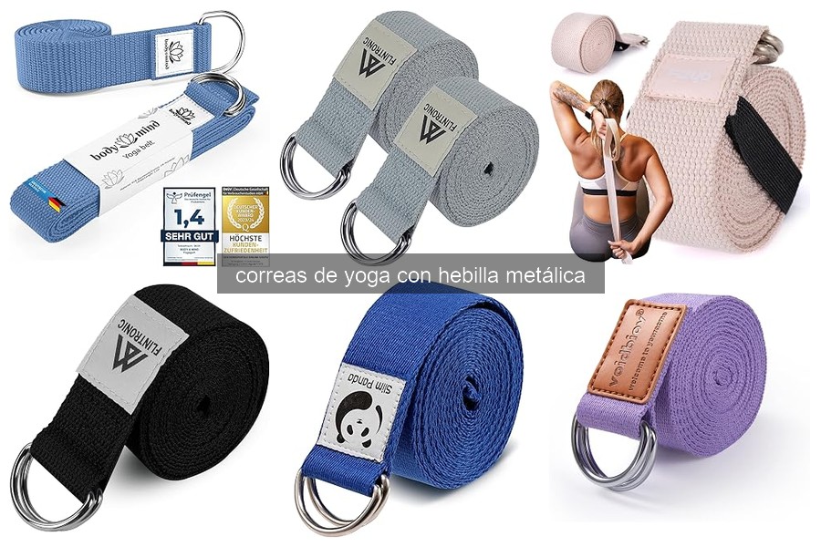 Cómo usar una correa de yoga con hebilla metálica correctamente