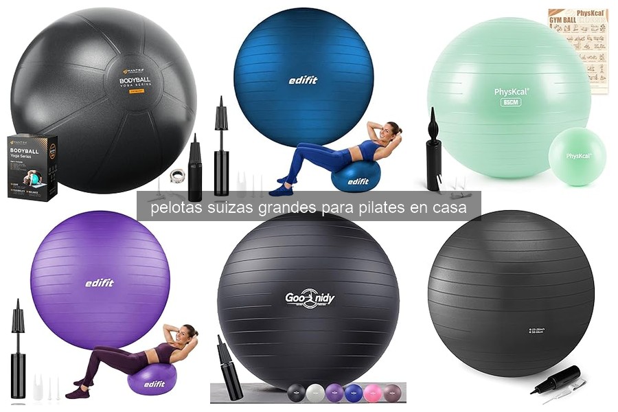 Cómo utilizar correctamente la pelota suiza grande para pilates