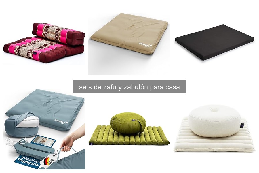 Cómo utilizar un zafu y zabutón correctamente en casa