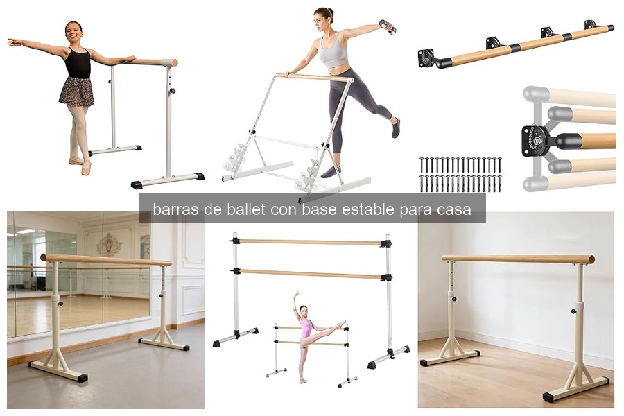 Comparativa: Barras de ballet con base estable vs. barras de pared