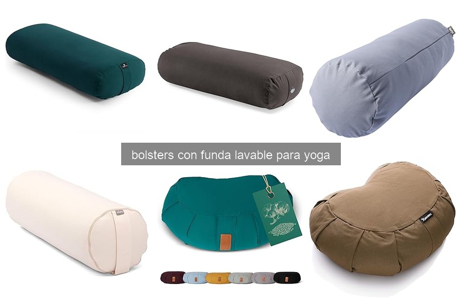 Comparativa: Bolsters de yoga con funda lavable vs. sin funda