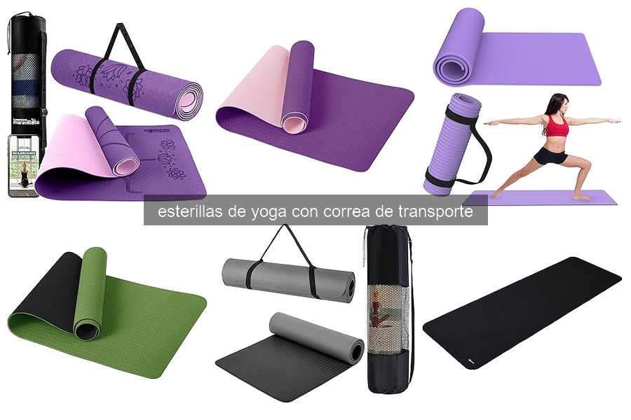 Comparativa de las mejores esterillas de yoga con correa