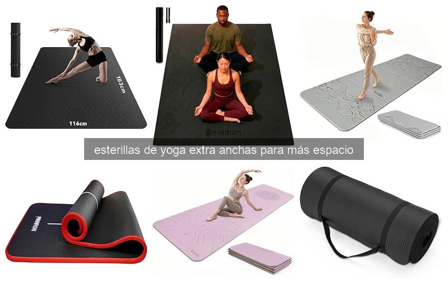 Comparativa de las mejores esterillas de yoga extra anchas 2026