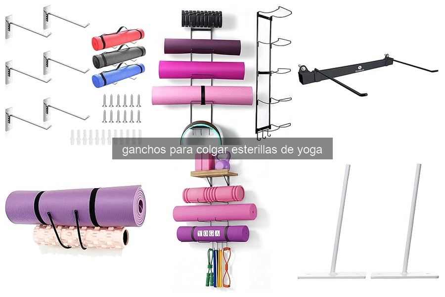 Comparativa de los Mejores Ganchos para Colgar Esterillas de Yoga