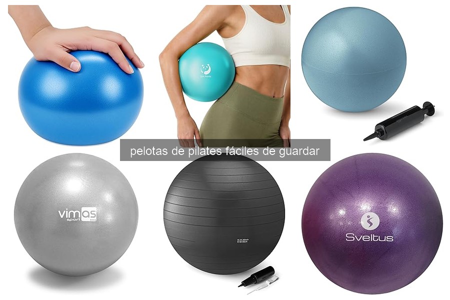 Comparativa de Pelotas de Pilates Fáciles de Guardar (2026)