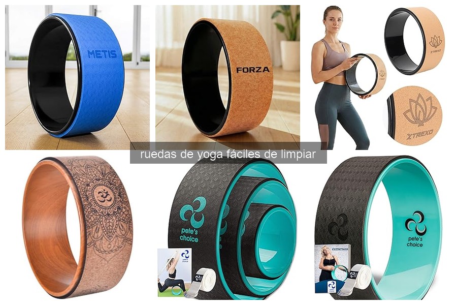 Comparativa de Ruedas de Yoga Fáciles de Limpiar en 2026