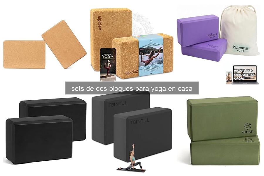 Comparativa de Sets de Bloques de Yoga para Casa en 2026