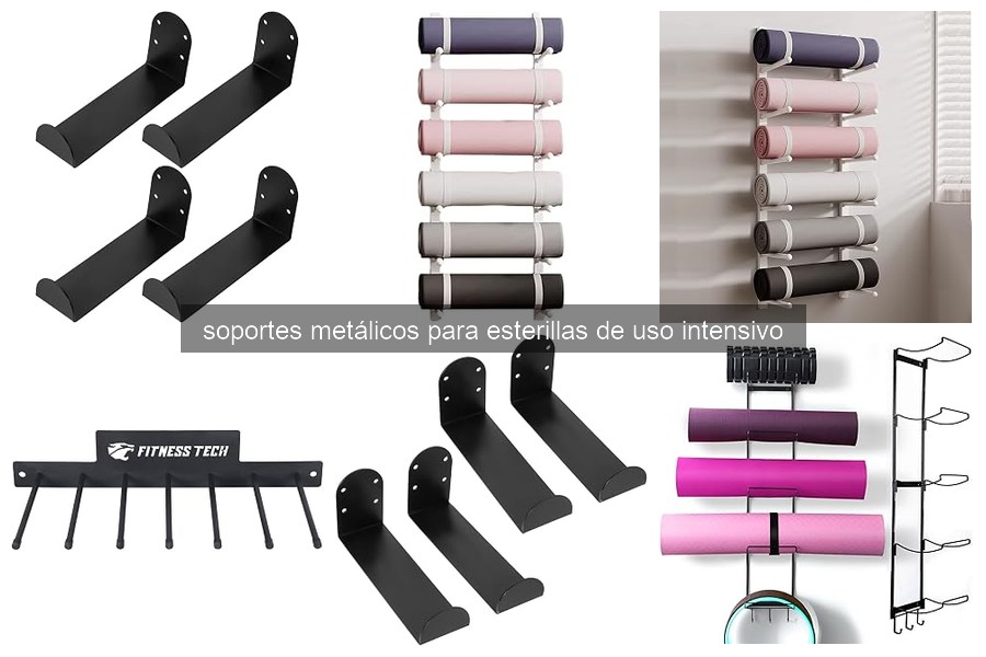 Comparativa de soportes metálicos para esterillas en 2026