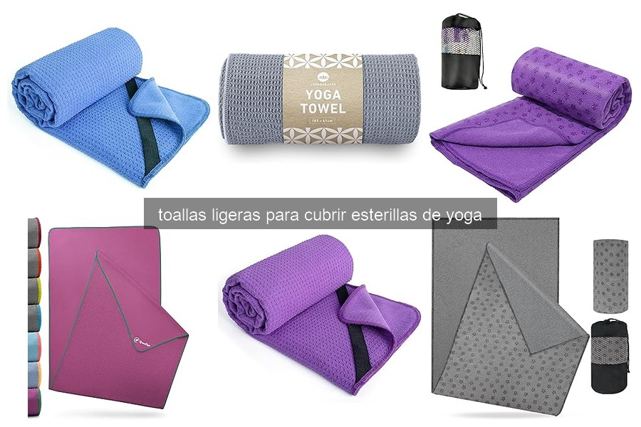 Comparativa de toallas ligeras para yoga: mejores marcas 2026
