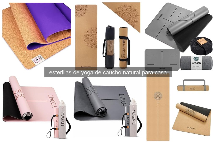 Comparativa esterillas de yoga: caucho natural vs sintético