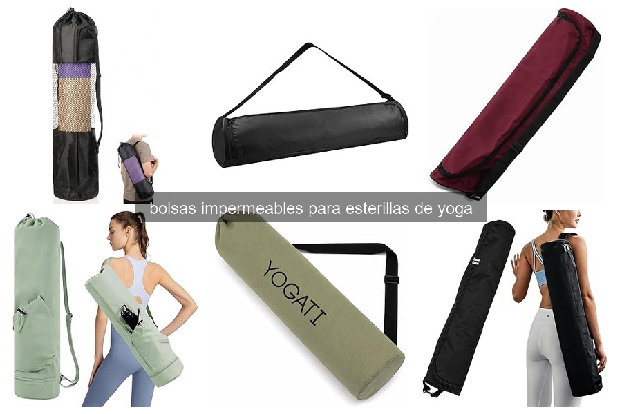 Diferencias entre bolsas impermeables y de yoga en 2026