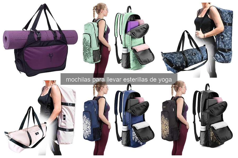 Dónde comprar mochilas para llevar esterillas de yoga