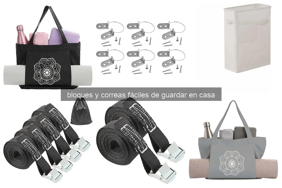 Ejercicios Prácticos con Bloques y Correas de Yoga en Casa