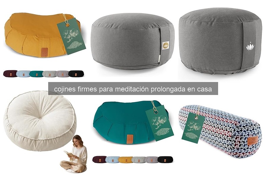Guía de compra de cojines firmes para meditación prolongada