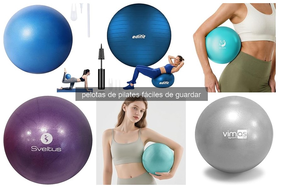 Guía de compra: Pelotas de pilates fáciles de guardar