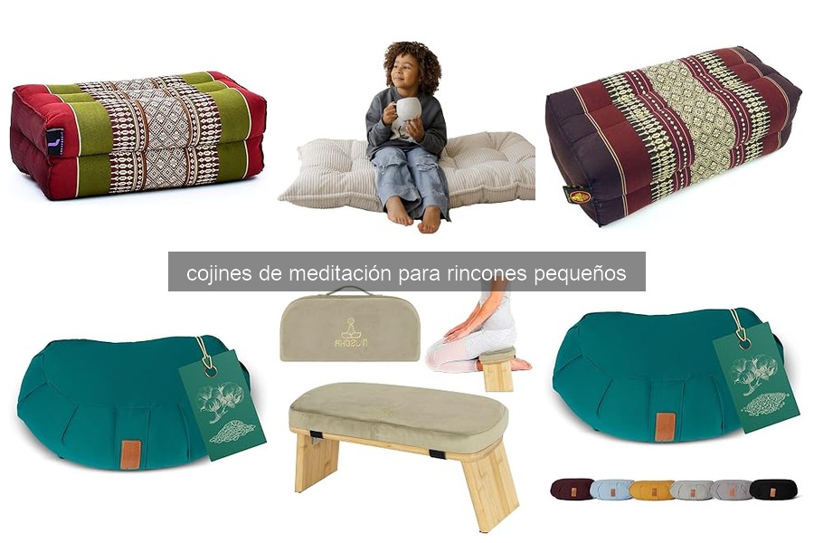 Guía para elegir cojines de meditación en rincones pequeños
