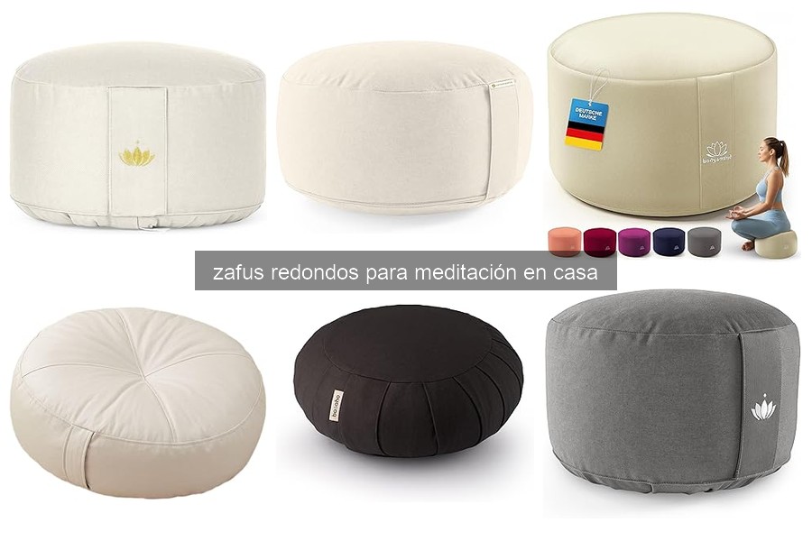 Guía para elegir el zafu redondo ideal para meditación
