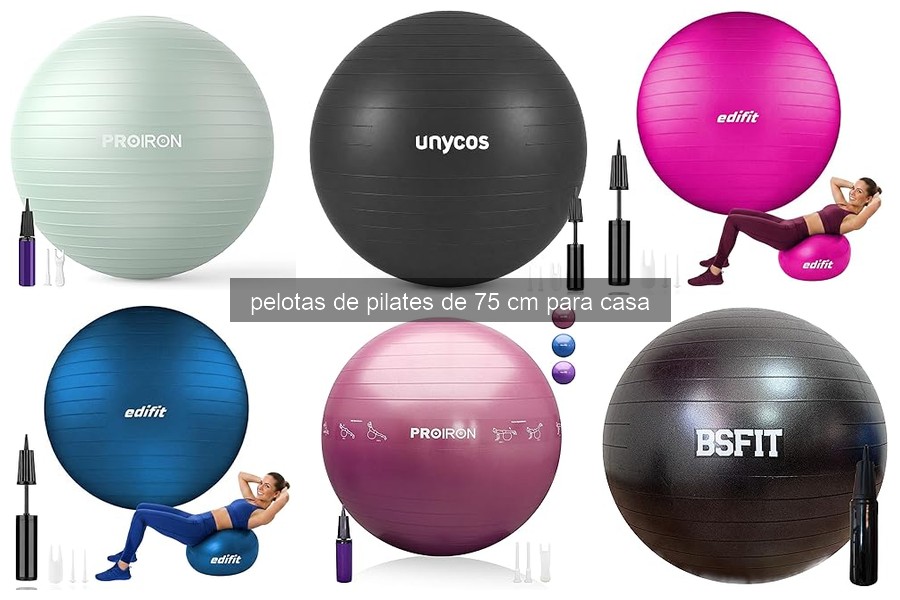 Guía para elegir la pelota de pilates de 75 cm ideal para casa