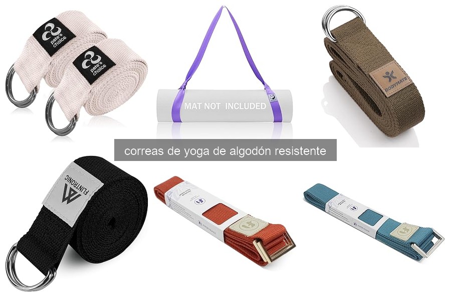 Guía para elegir las mejores correas de yoga de algodón resistente
