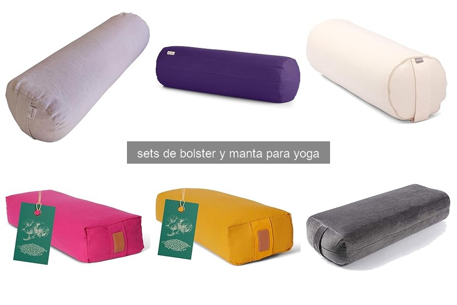 Guía para elegir un set de bolster y manta de yoga