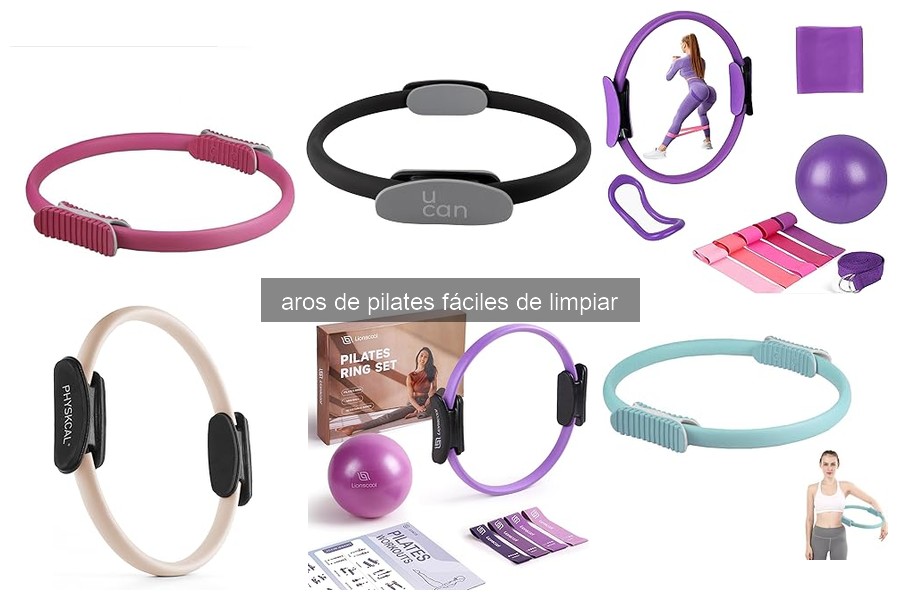 Guía para Limpiar y Mantener Aros de Pilates Efectivamente