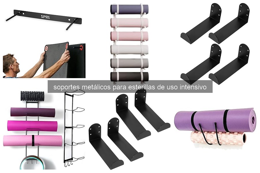 Instala y mantén tu soporte metálico para esterillas con facilidad